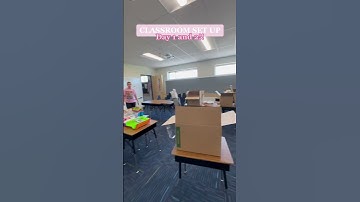 Classroom set up day 1 & 2!!