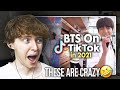 THESE ARE CRAZY! (BTS TikTok Compilation 2021 | Reaction)