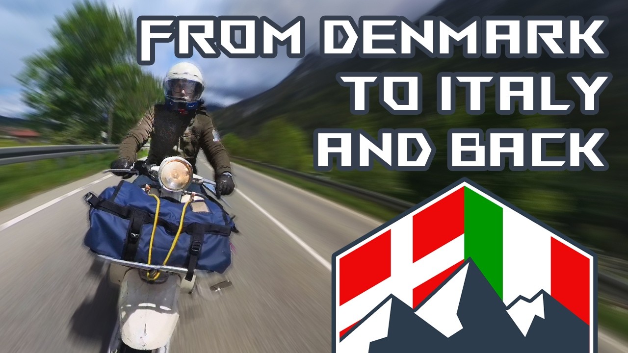 Classic Scooter From Denmark to Italy and back