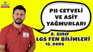 ph Cetveli ve Asit Yağmurları | 2021 LGS Fen Bilimleri Konu Anlatımları