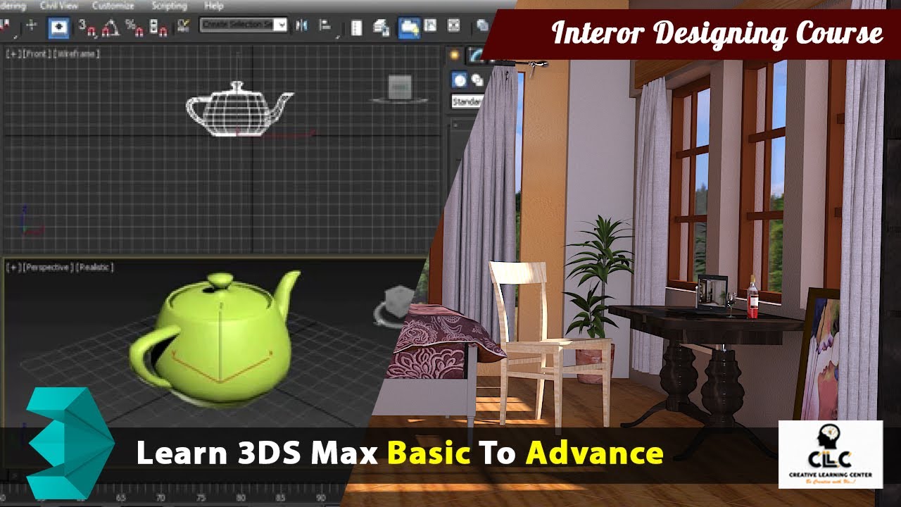 Want to be a INTERIOR DESIGNER | PART 1 | 3DS MAX TRAINING | हिन्दी ...