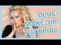 КАК СДЕЛАТЬ НЕЖНЫЙ ГОЛУБОЙ МАКИЯЖ | BLUE MAKEUP TUTORIAL