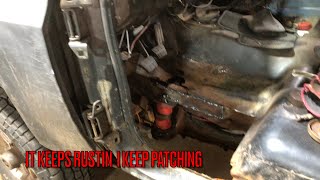 Squarebody Project The Rust Continues My Ls Swapped K30 4x4 Work Truck by Burnin Gas 213 views 4 days ago 7 minutes, 36 seconds