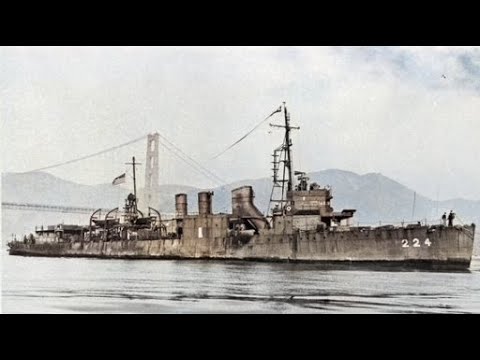 日本海軍 第百二号哨戒艇(米国海軍 DD224) YouTube