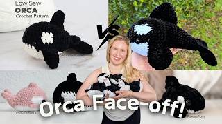 Crochet Orca Pattern Comparison | Amigurumi Whale Face-off!