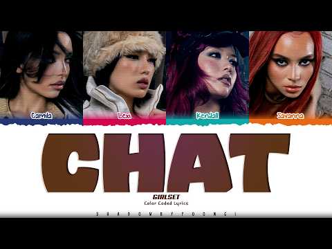 Cover GIRLSET 'CHAT' Lyrics (걸셋 CHAT 가사) [Color Coded_Eng] | ShadowByYoongi