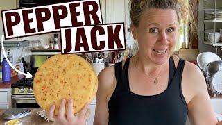Raw Milk Pepper Jack Cheese (Recipe)