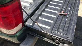 How To Install Tailgate Cables On a Pickup Truck
