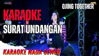 SURAT UNDANGAN KARAOKE OJING TOGETHER - LALUNA