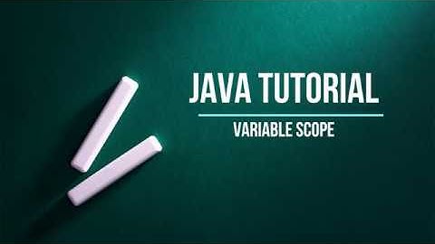 Java Tutorial In Bangla - Part 2 - Variable (Integer) Scope in Java