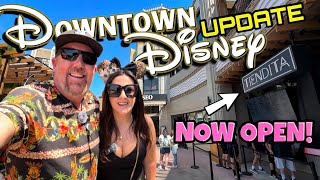 DOWNTOWN DISNEY UPDATE! New Dining Open at Tiendita! Tacos taste test, May changes,Pixar Fest & More