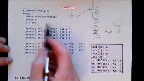 Lecture 11/12: Pointers