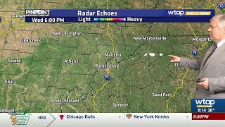WTAP News @ 6 - Weather update -- 1-3-24