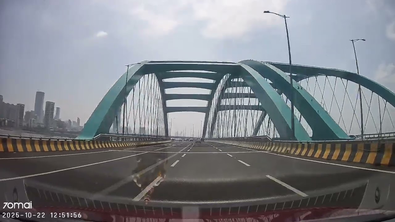 Mumbai’s Coastal Road Is Unreal! Sea Link Drive 2025 POV 😍 | 70mai M310 Dashcam 📸 | Dashcam POV
