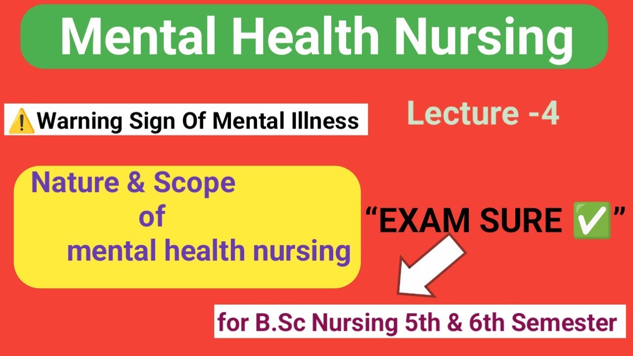 Mental Health Nursing L-4 