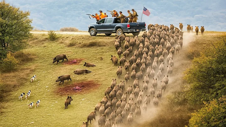 7.9 Million Wild Boars on the Attack! 💥 The Unbelievable Farm War Begins 🐗🔥