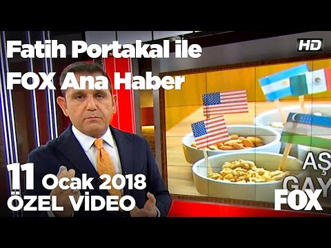 Geleneksel aşure artık ithal! 11 Ocak 2018 Fatih Portakal ile FOX Ana Haber