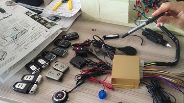 cardot smart car security product standard composition and optional parts introduction