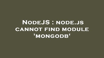 NodeJS : node.js cannot find module 