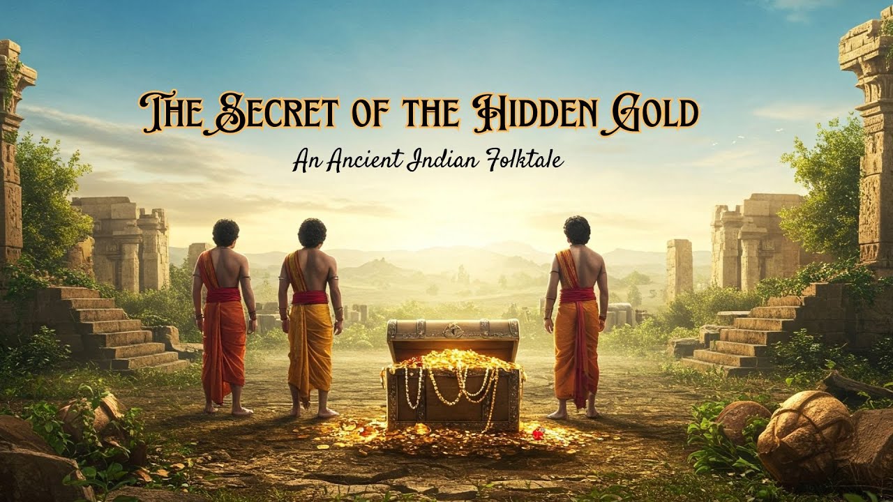 The Secret of the Hidden Gold An Ancient Indian Folktale - YouTube