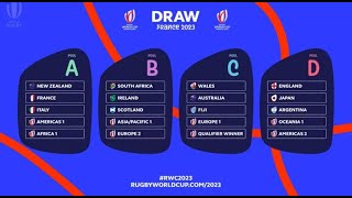 Coupe du Monde de Rugby 2023 - Les Pools [Groupes] // Présentation Complète