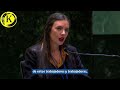 Camila Vallejo , habla de la ley de medios en la ONU para la Celebracion de la LIBERTAD de PRENSA