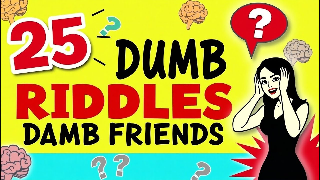 THINK YOU’RE SMART? THESE 25 DUMB RIDDLES WILL TRICK YOU EVERY TIME! 🤔💥 ...