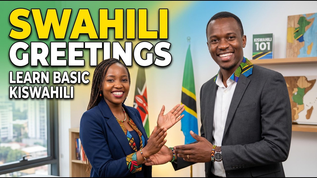 Learn Swahili Greetings | Habari? Mzuri! | Beginner Swahili Lesson