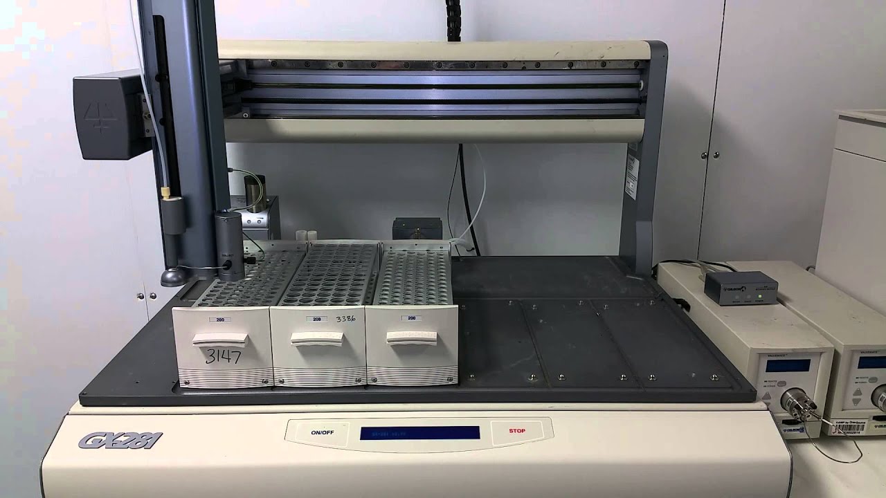Gilson GX281 Automated Liquid Handler YouTube