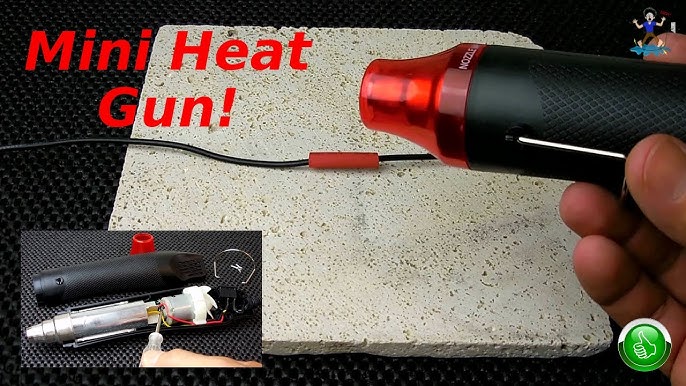 Prulde Mini Heat Gun Review and Demonstration 