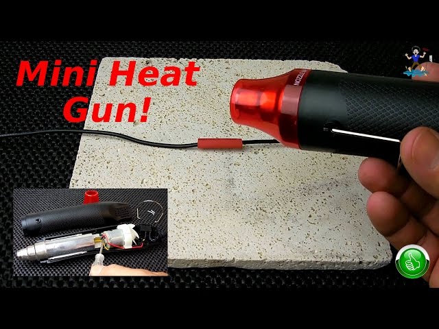 DIY Mini Heat Gun, Portable Hot Air Pen Tool, Multi Function Heat