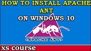 download apache ant for windows 10