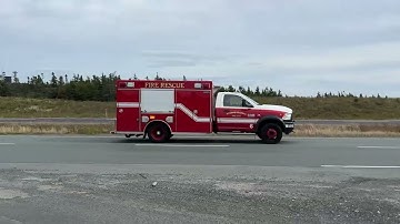 SJRFD Rescue 6 responding code 3