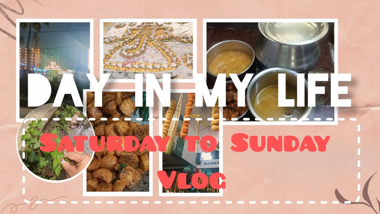 Saturday to Sunday vlog, cooking and temple celebration vlog@AbiVignesh-p6e 