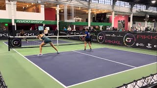 Women’s open division gold medal match CT summer sendoff Pickleball tournament