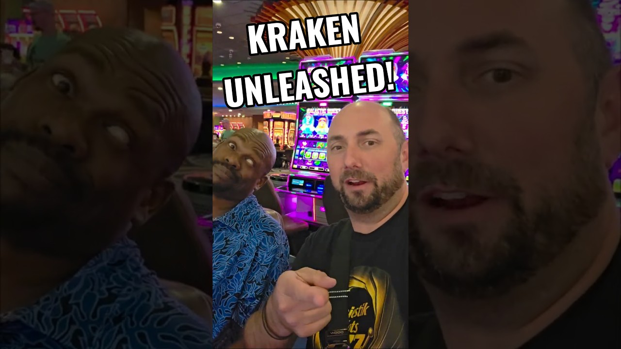KRAKEN UNLEASHED 🦑 Extreme Low Rollin’ + BONUS! 🎰 #shorts #shortsfeed #casino #bonus #collab