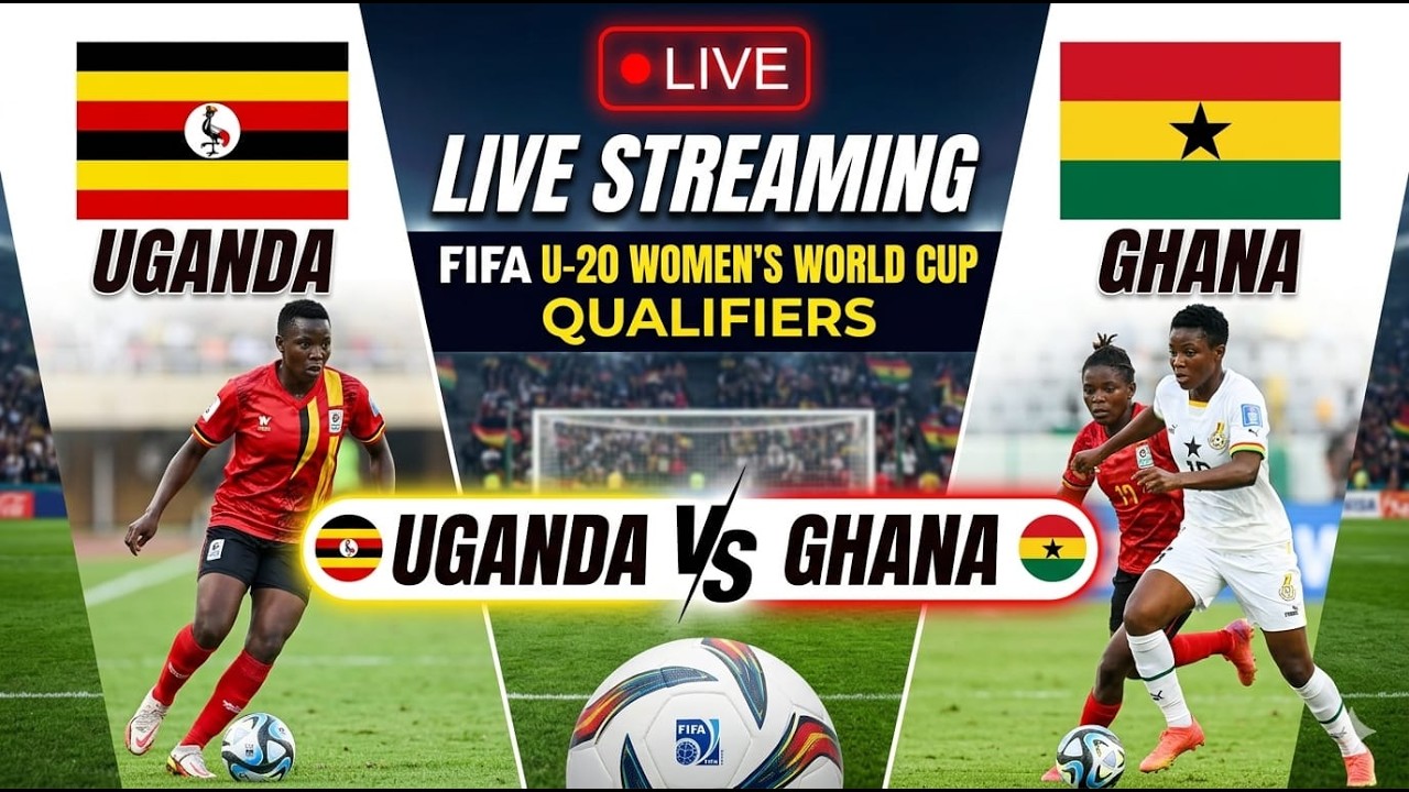 🔴(((( LIVE )))) GHANA VS UGANDA..... FIFA U-20 WOMEN'S WORLD CUP QUALIFIERS, POLAND 2026
