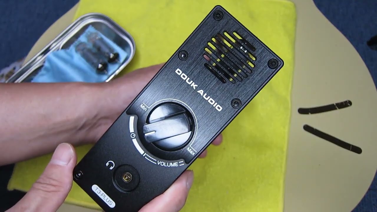 MCカートリッジにも使えるフォノイコライザーDouk Audio T3 PLUS - YouTube