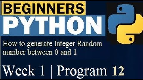 How to generate Integer Random number between 0 and 1