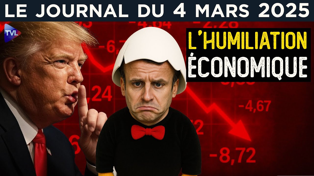 Macron-Trump : Calimero face à Donald - JT du vendredi 4 avril 2025