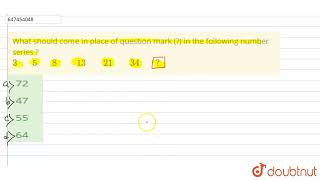 3 5 8 132134  | CLASS 14 | TEST - 10 | MATHS | Doubtnut