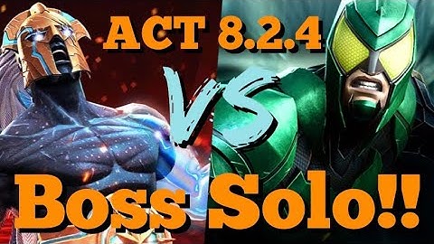 MCOC - ACT 8.2.4 - Aegon Vs Scorpion - Boss Solo!!