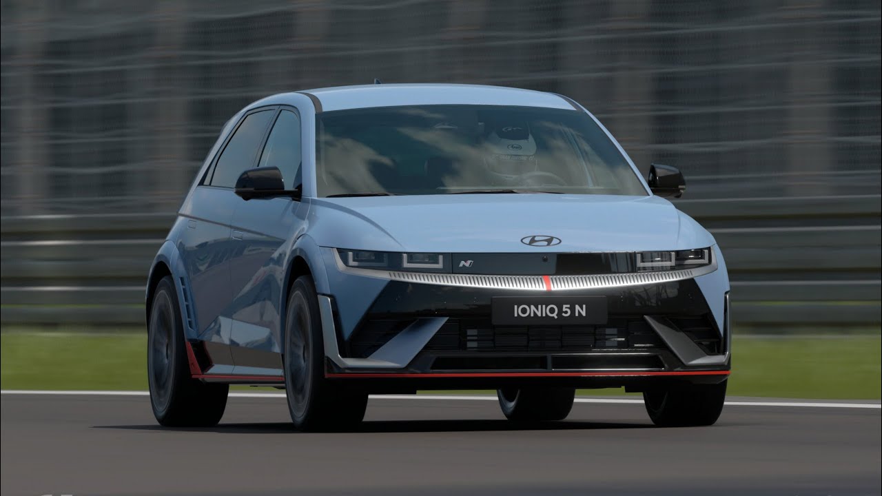 Hyundai Ioniq 5 N '24 First Gameplay - Gran Turismo 7 - YouTube