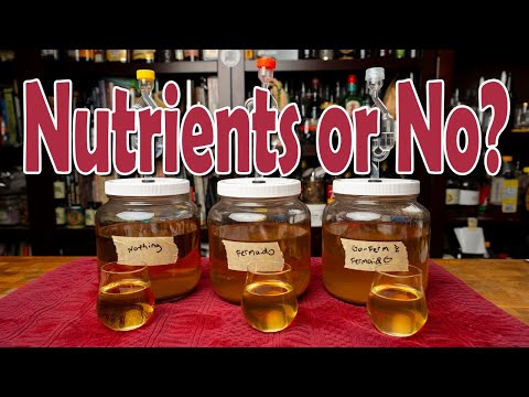 Mead With and Without Nutrients -Was This a Mistake?