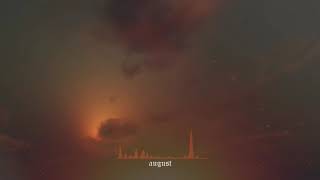 taylor swift - august (slowed   reverb)
