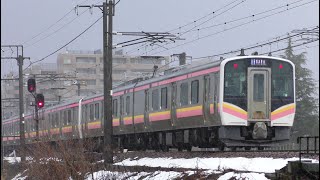 E129系B6+A3編成【4K】信越本線下り447M