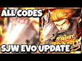 NEW SHADOW SJW & KING RIPPER UPDATE CODES! CODES FOR ANIME FINAL QUEST (AFQ) SJW EVO UPDATE! ROBLOX