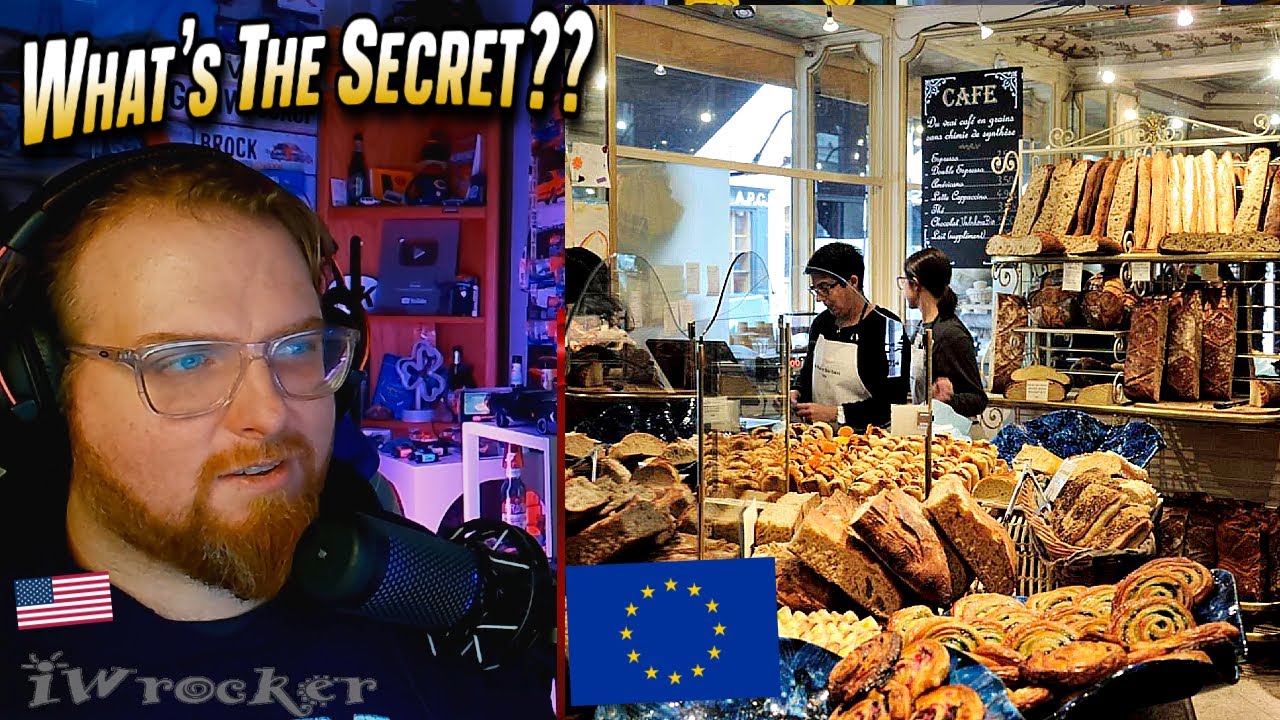 Американец реагирует на вопрос: «Если хлеб плохой, то почему европейцы худые?»