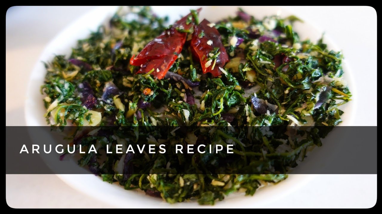 Arugula leaves Indian Recipe || Arugula Thoran || Healthy Recipes
