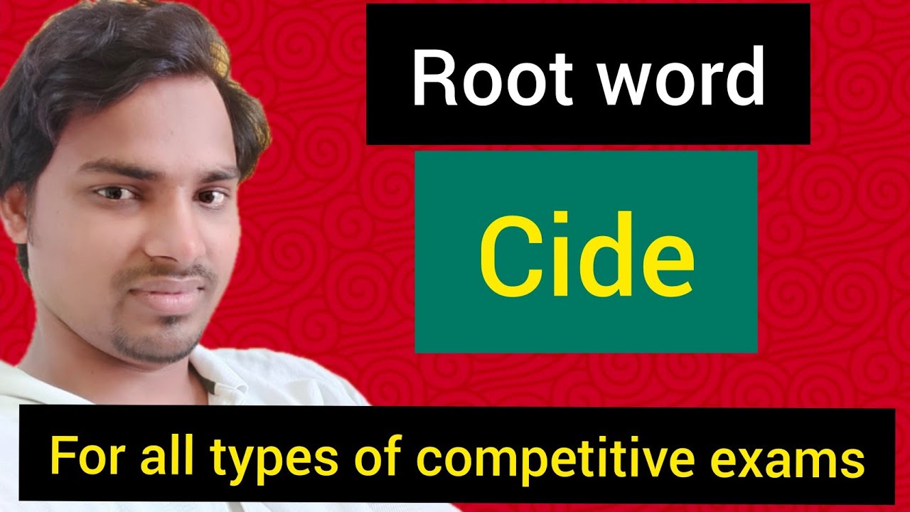 One word substitution related to 'CIDE' - YouTube